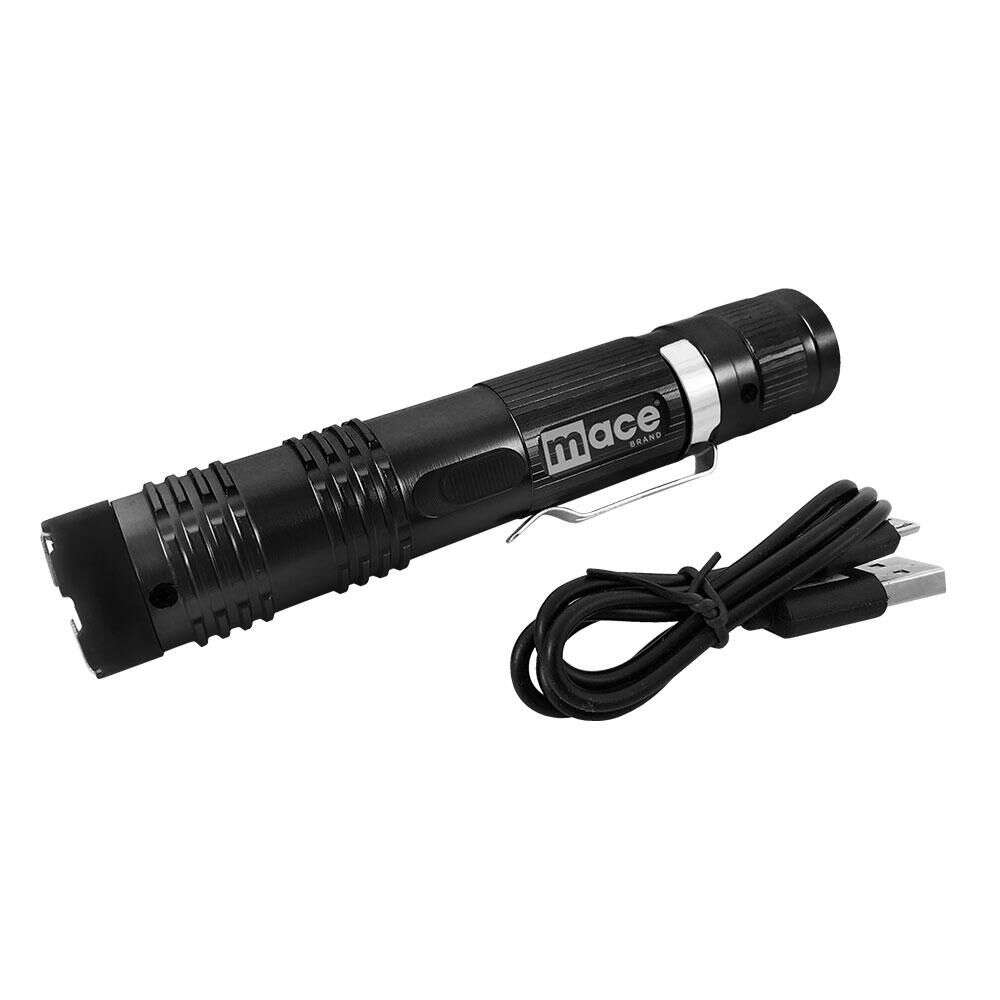 Non Lethal Defense Mace Security International 4.50" COMPACT FLASH STUN - BLACK • Model: 4.50"